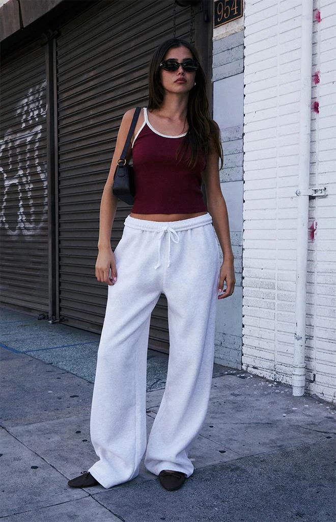 John Galt Heather Grey Anastasia Sweatpants 1