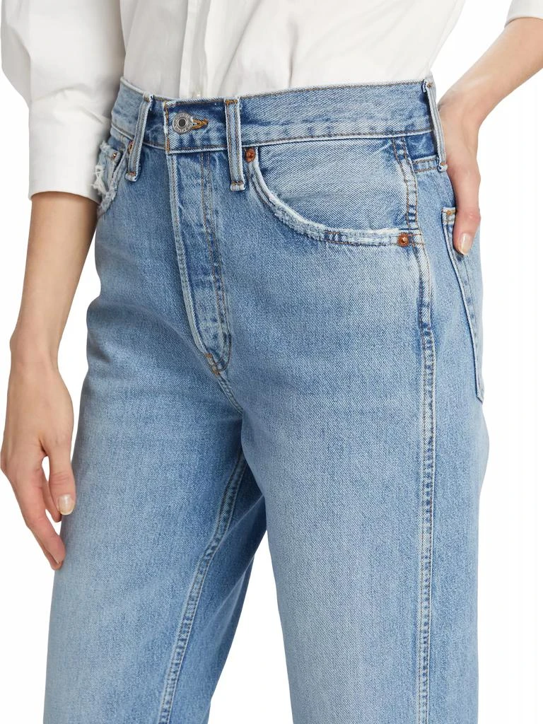 Re/Done 90s High-Rise Rigid Straight Jeans 6