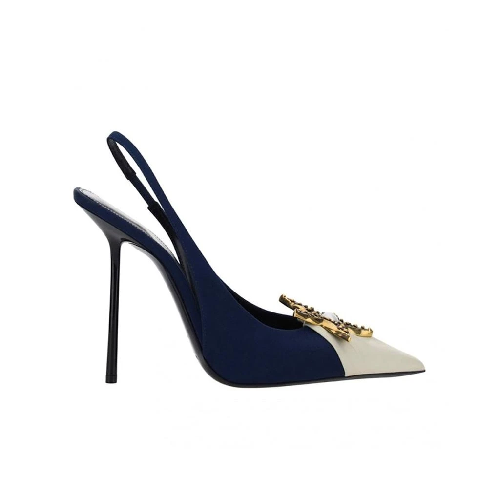 Yves Saint Laurent Star Embellished Slingback Pumps 1