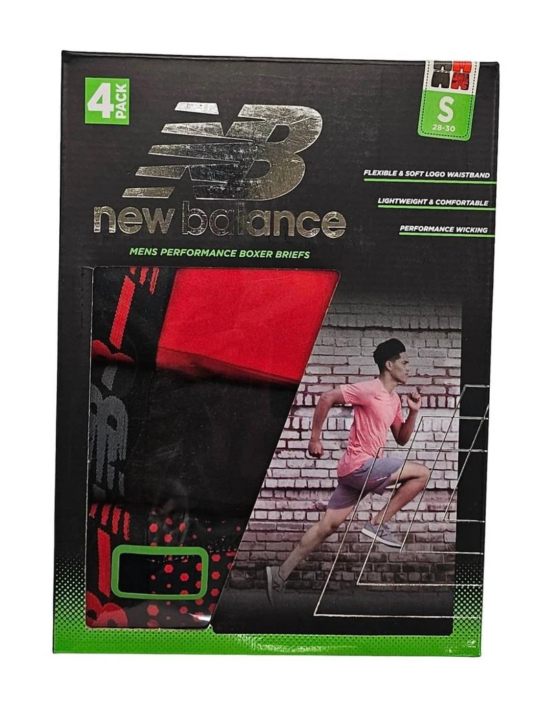 New Balance Men's Performance Boxer Briefs 4 Pack 2