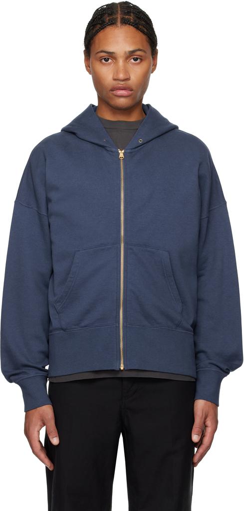 VisVim Navy Court Hoodie