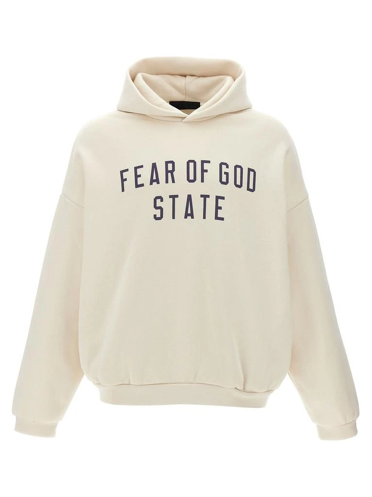 Essentials Fear Of God Essentials Oversized Fleece Hoodie 1