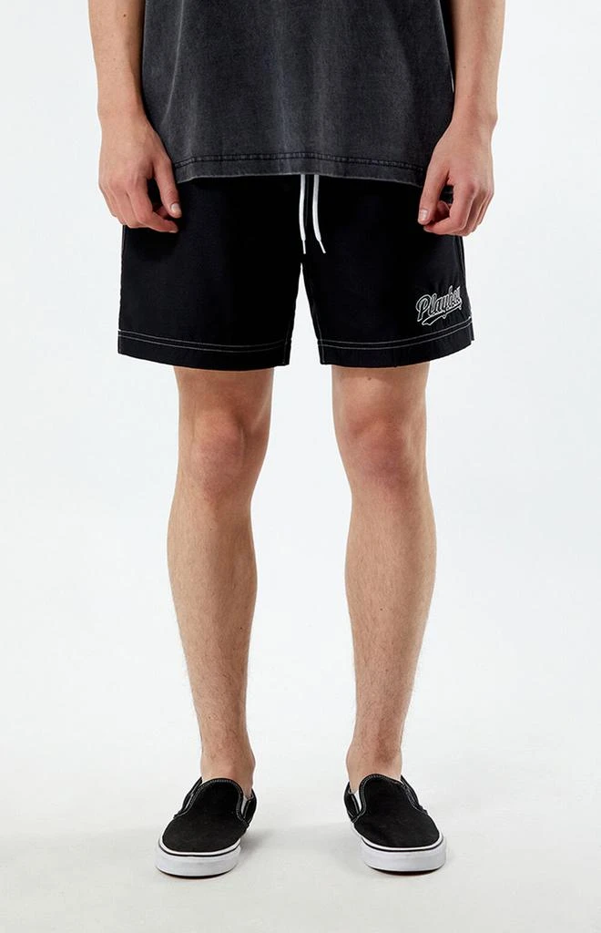Playboy By PacSun Script 6.5" Swim Trunks 2