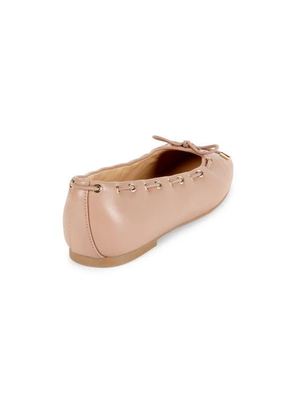 Marc Fisher Letizia Bow Leather Ballet Flats 3