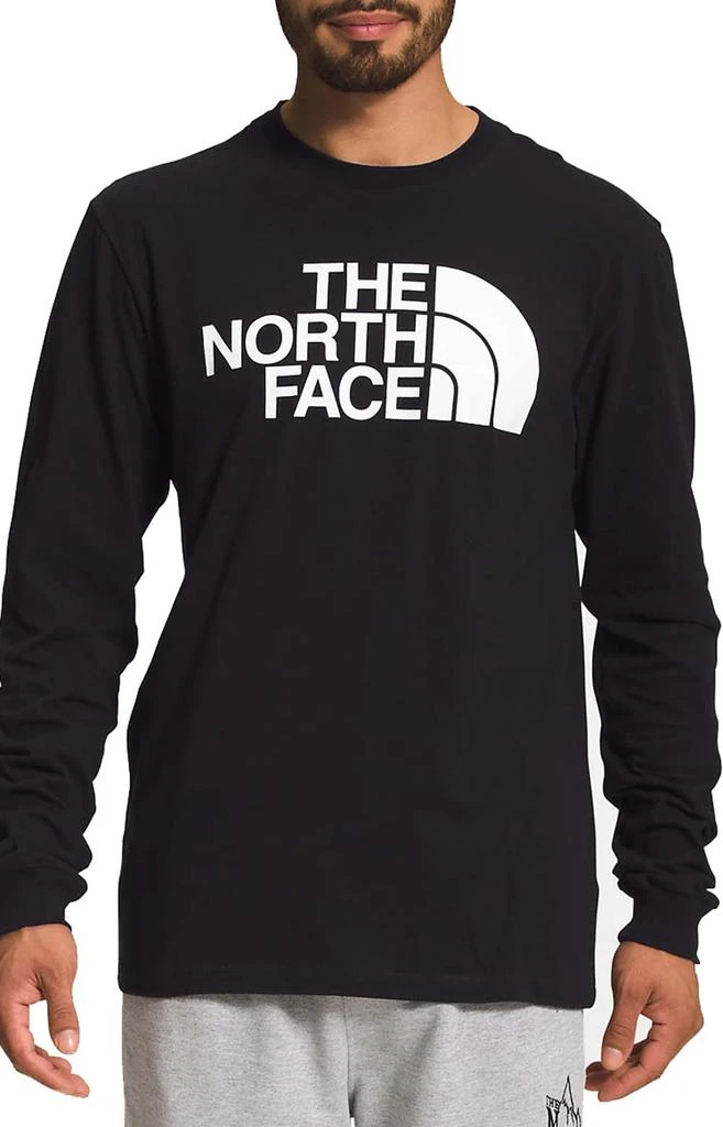 The North Face (NF0A811OKY4) Half Dome L/S Shirt - TNF Black/TNF White 1