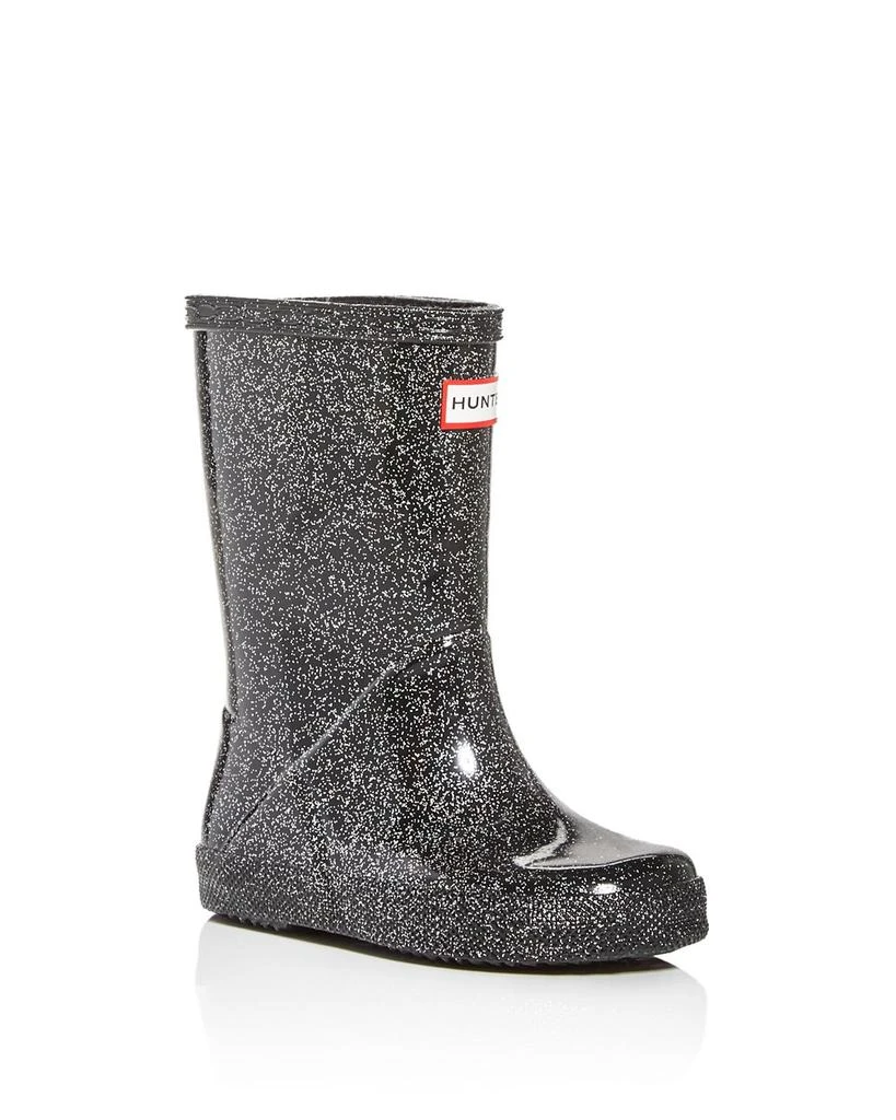 Hunter Unisex First Classic Starcloud Glitter Rain Boots - Walker, Toddler 1