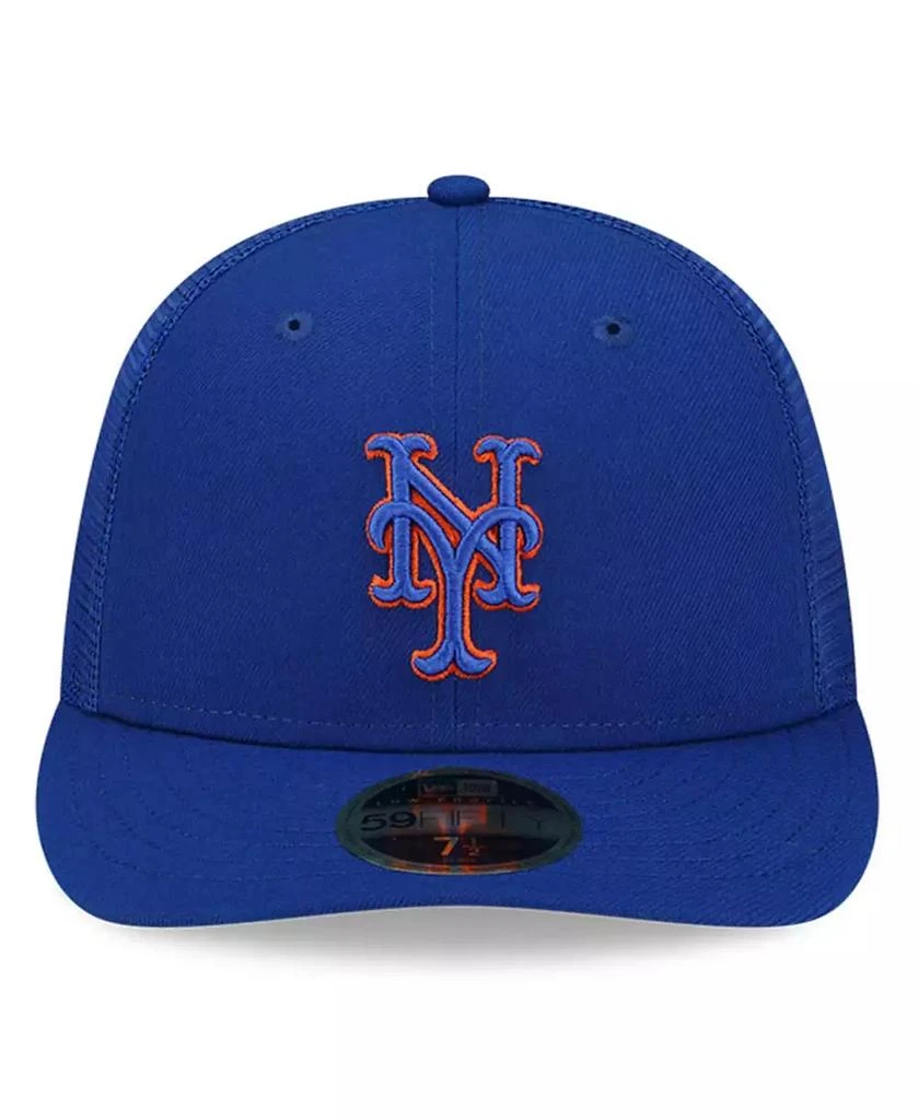 New Era Men's Royal New York Mets 2022 Batting Practice Low Profile 59FIFTY Fitted Hat 2