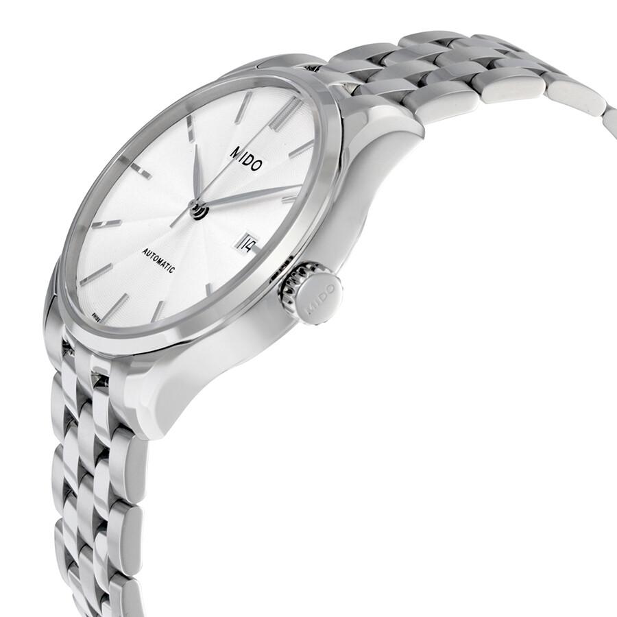 MIDO Belluna II Automatic Silver Dial Men's Watch M0244071103100