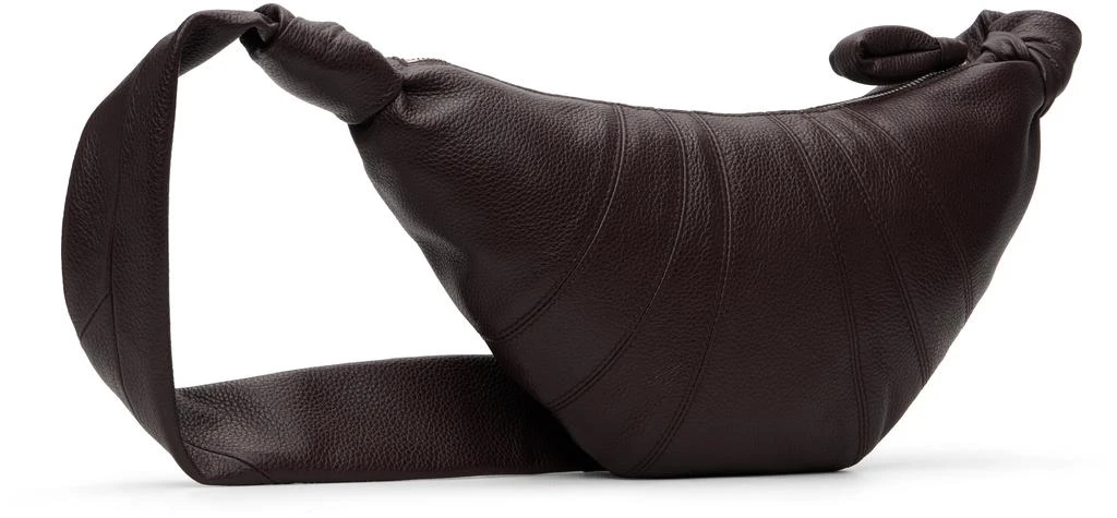 Lemaire Brown Small Croissant Bag 3