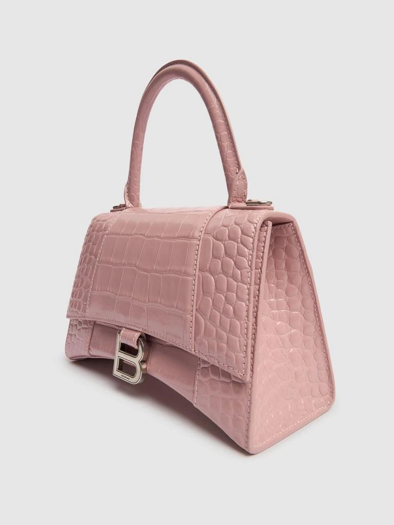 Balenciaga Small Hourglass Embossed Leather Bag 3