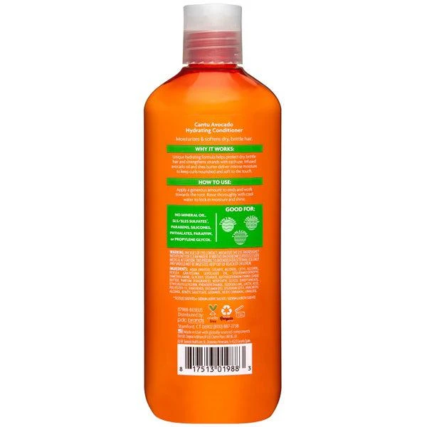 Cantu Cantu Avocado Hydrating Cream Conditioner 400ml 2