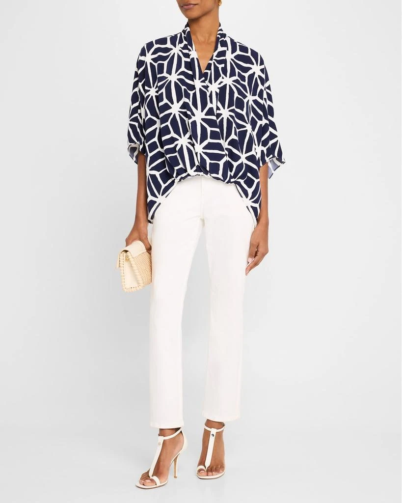 Trina Turk Concourse Draped Top 2