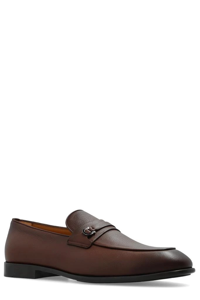 Ferragamo Gancini-Buckle Slip-On Loafers – On Sale Now with 