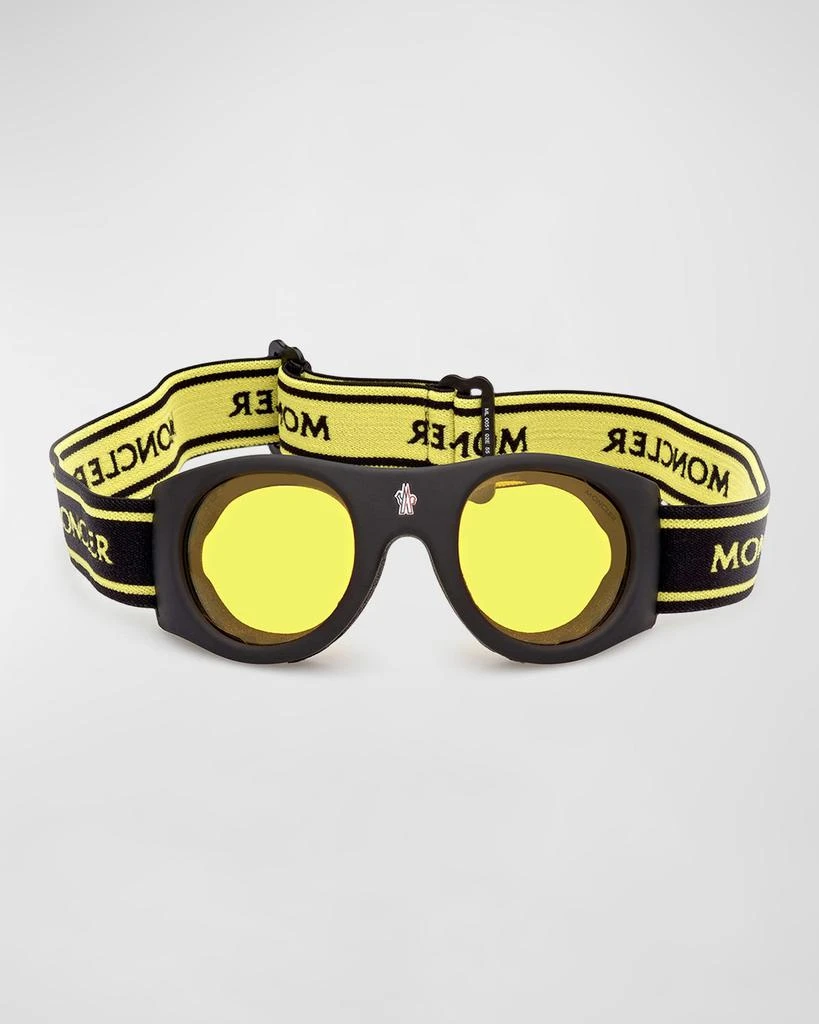 Moncler Men's ML0051 City Logo Ski Goggles 3