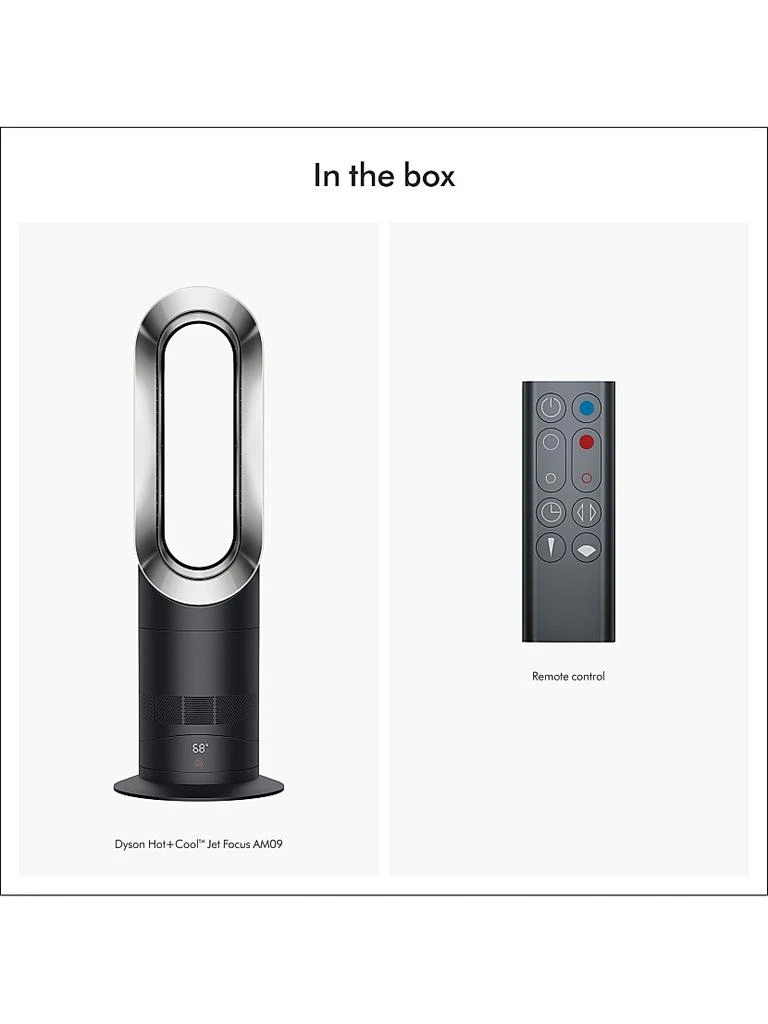 Dyson Hot + Cool™ Jet Focus fan heater AM09 4