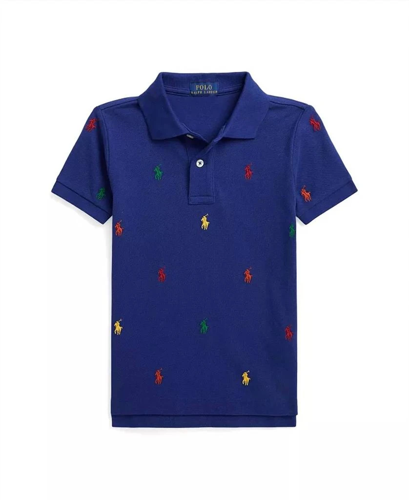Ralph Lauren Polo Ralph Lauren - Kids Boys Pony Cotton Mesh Polo Shirt
