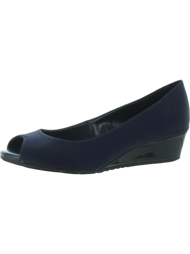 Bandolino Candra Womens Peep Toe Man Made Pumps 1