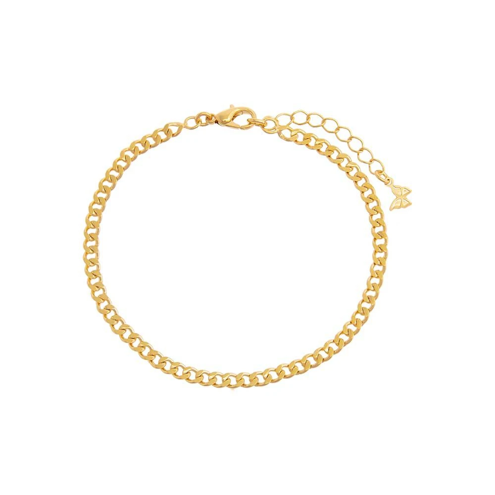Adina Eden Cuban Chain Bracelet 1