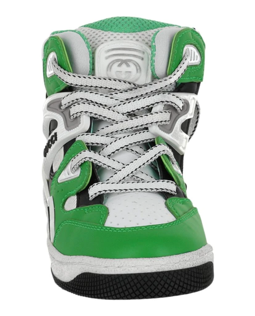 Gucci Basket Leather High-Top Sneakers 4