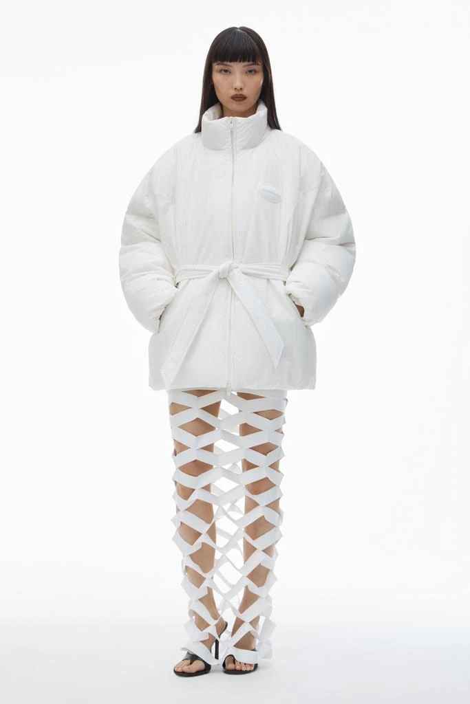 Alexander Wang Puffer Coat with Dome Logo Patch 1