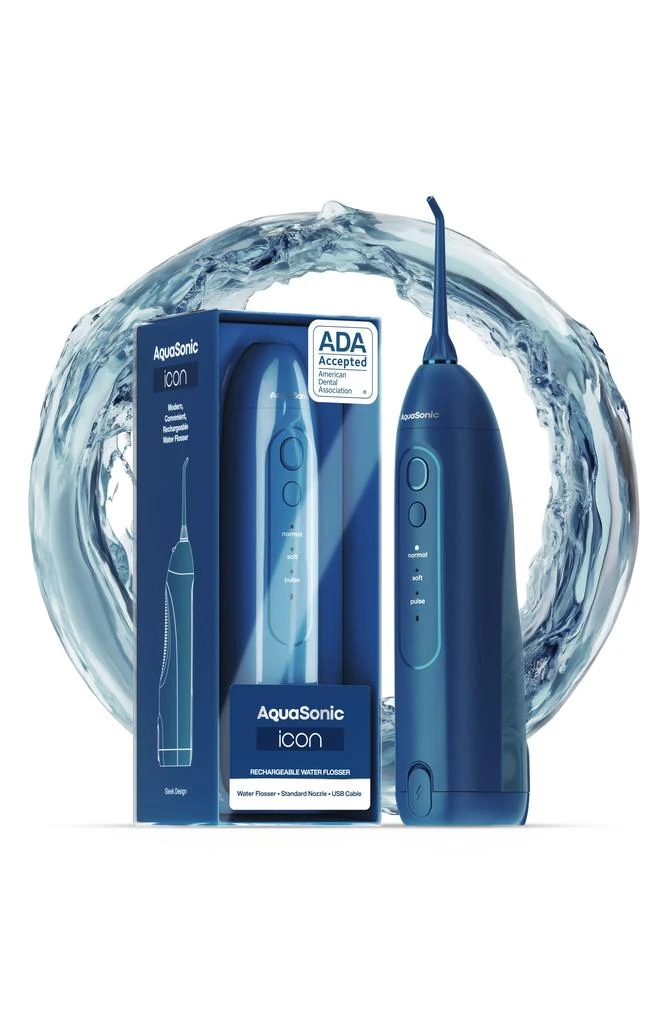 AquaSonic Icon Navy Flosser 2