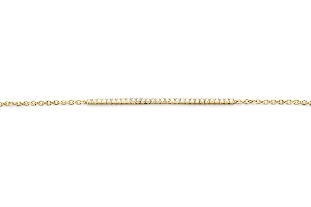 Mozafarian Gold and diamond bracelet