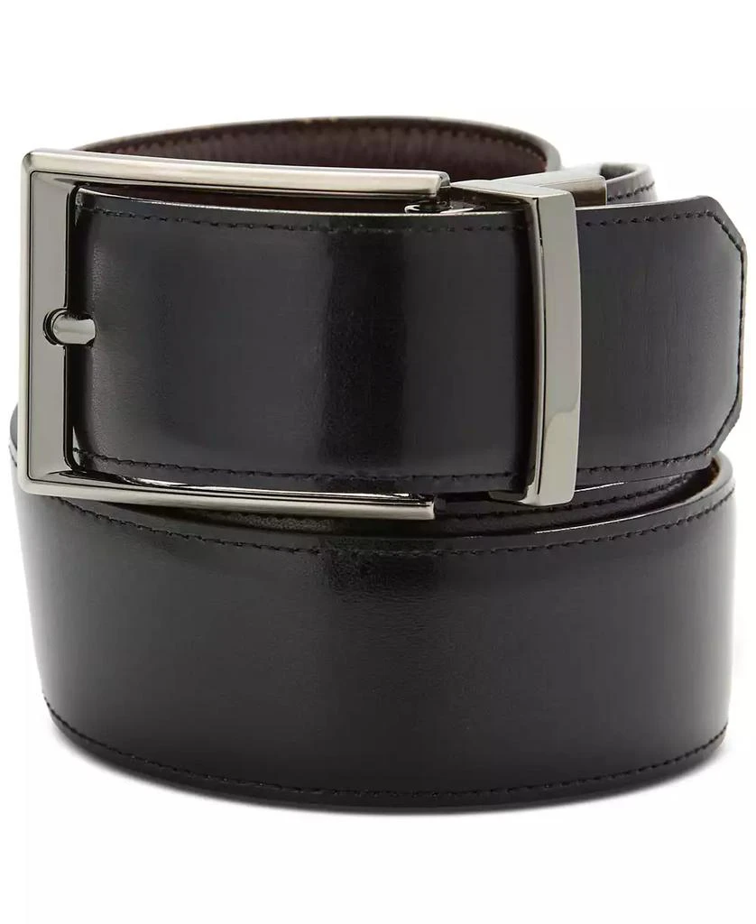 Perry Ellis Men's Double-Stitch Belt 2