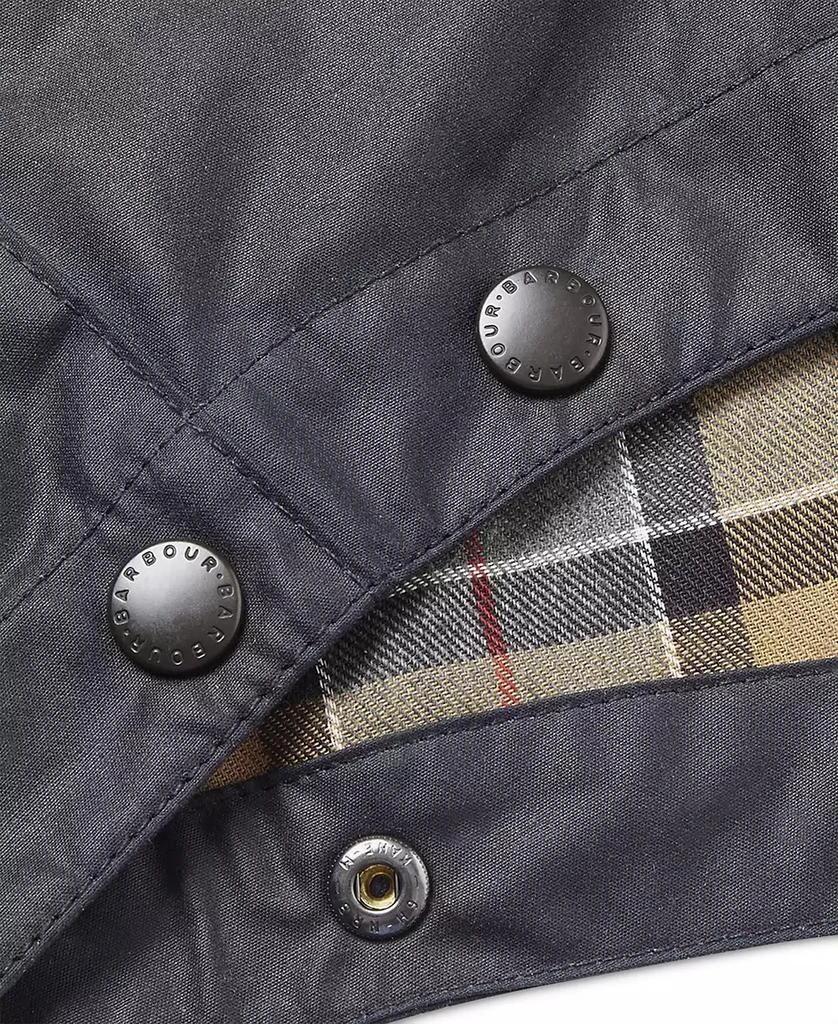Barbour Men's Classic Waxed Cotton Oversized Hood 5