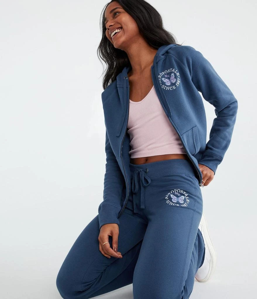 Aeropostale Butterfly Full-Zip Hoodie 2