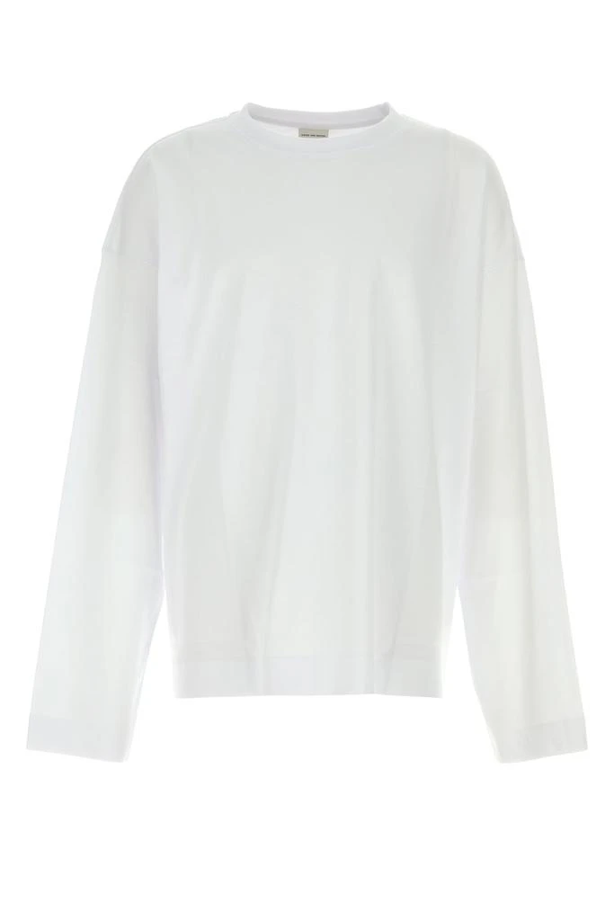Dries Van Noten White cotton Hegland oversize t-shirt 1