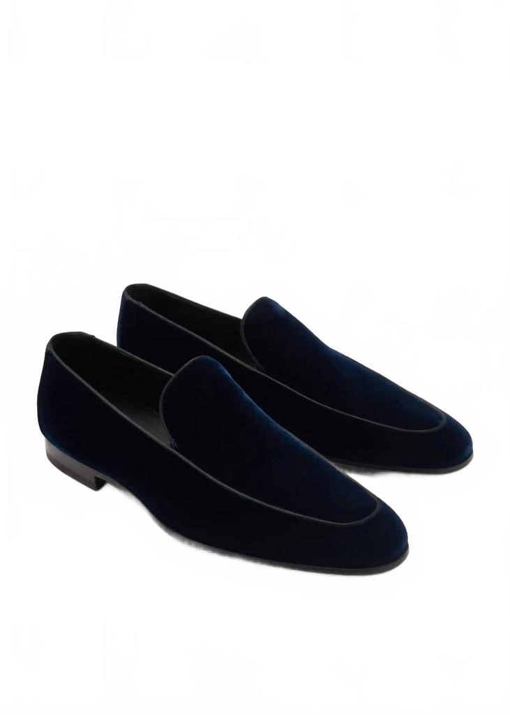 MAGNANNI Velvet loafers navy men’s new Magnanni Men main image 2