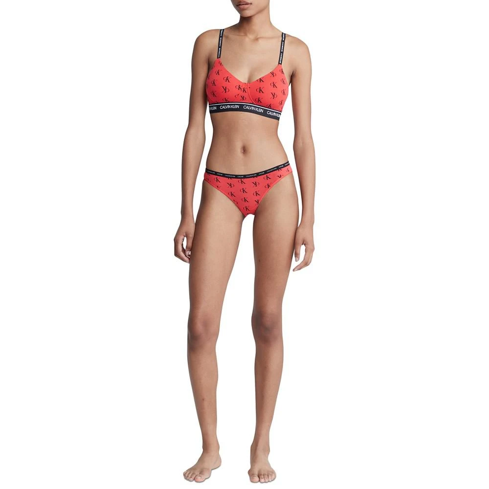 Calvin Klein Archive Logo Lightly Lined Wirefree Bra QF6094 4