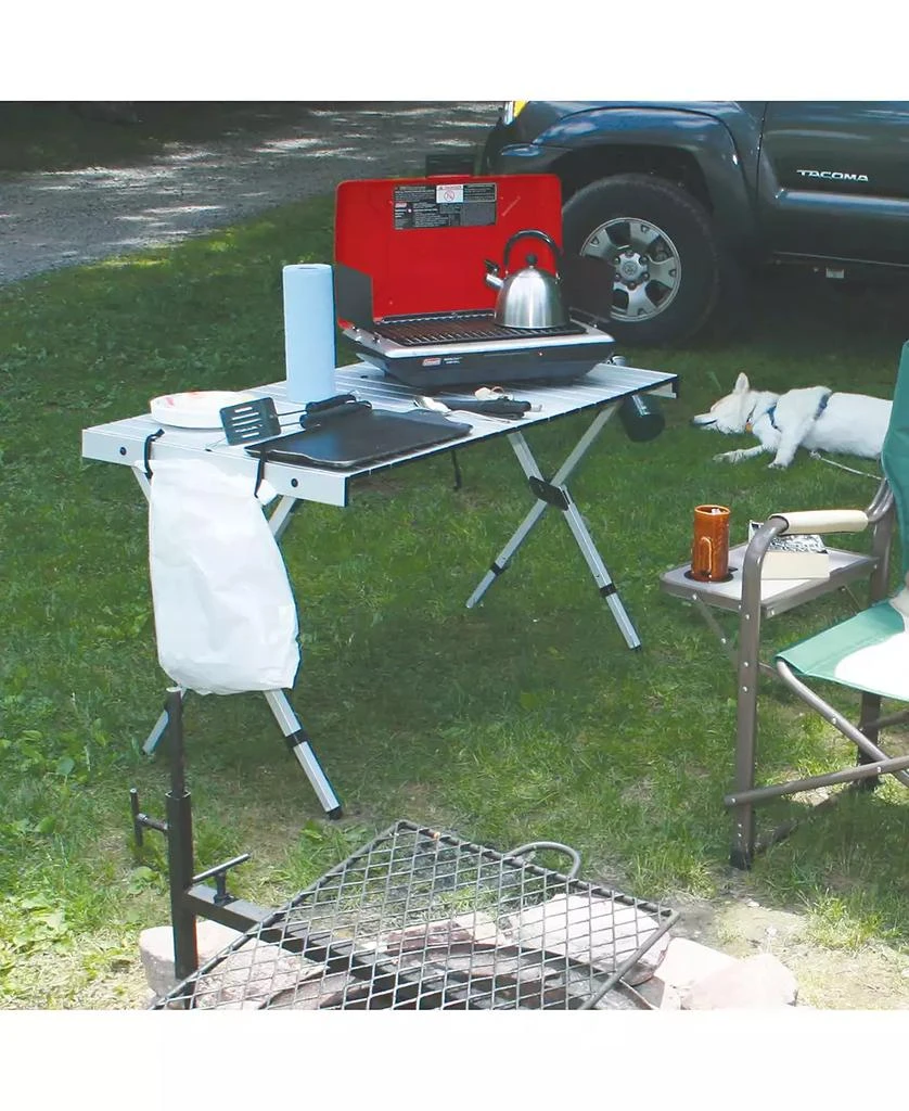 Rio Beach Aluminum Aluminum Expandable Roll Top Table 3