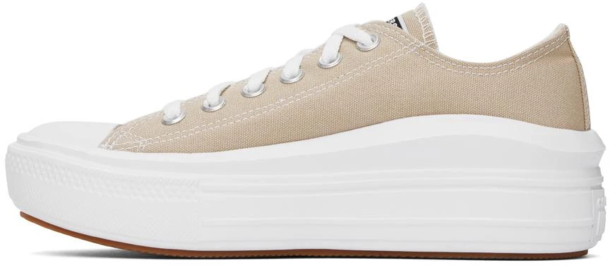 Converse Beige Chuck Taylor All Star Move Sneakers 3