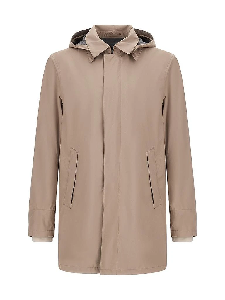 Herno 2Layer City Hooded Trench Coat
