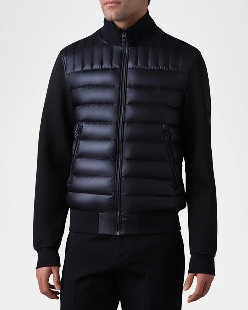 Mackage Men's Collin Mixed-Media Down Jacket 4