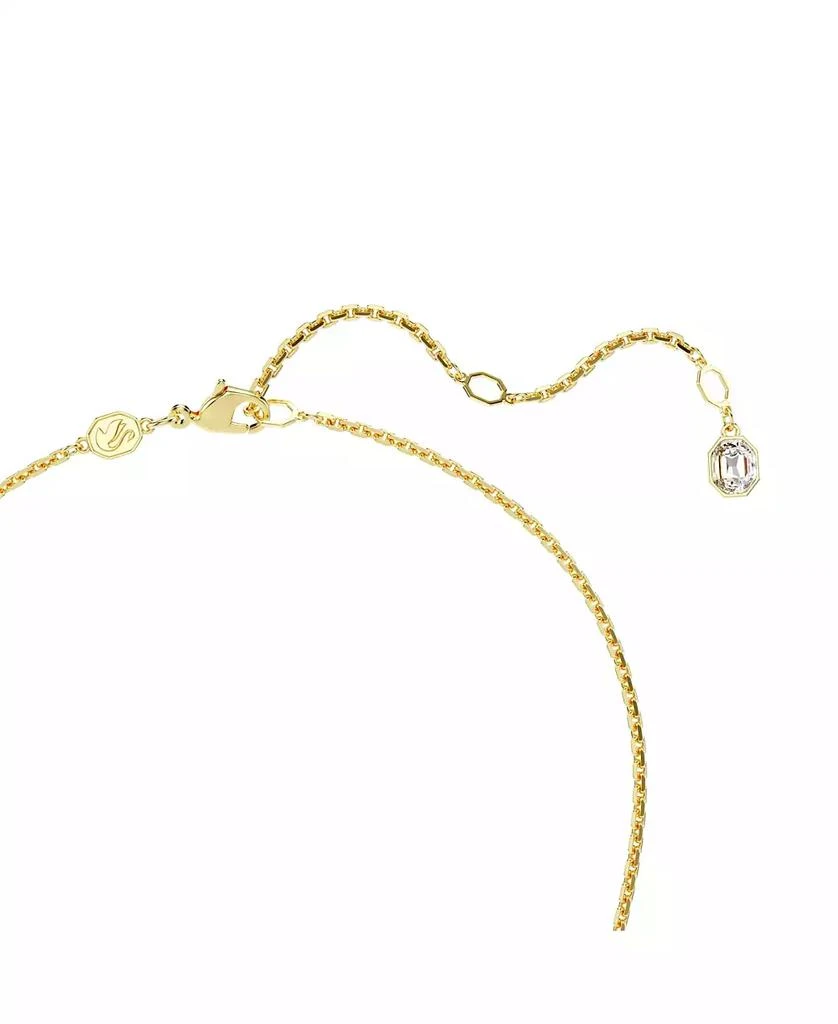 Swarovski Idyllia Mixed Cuts Flower Gold-Tone Plated Pendant Necklace 2