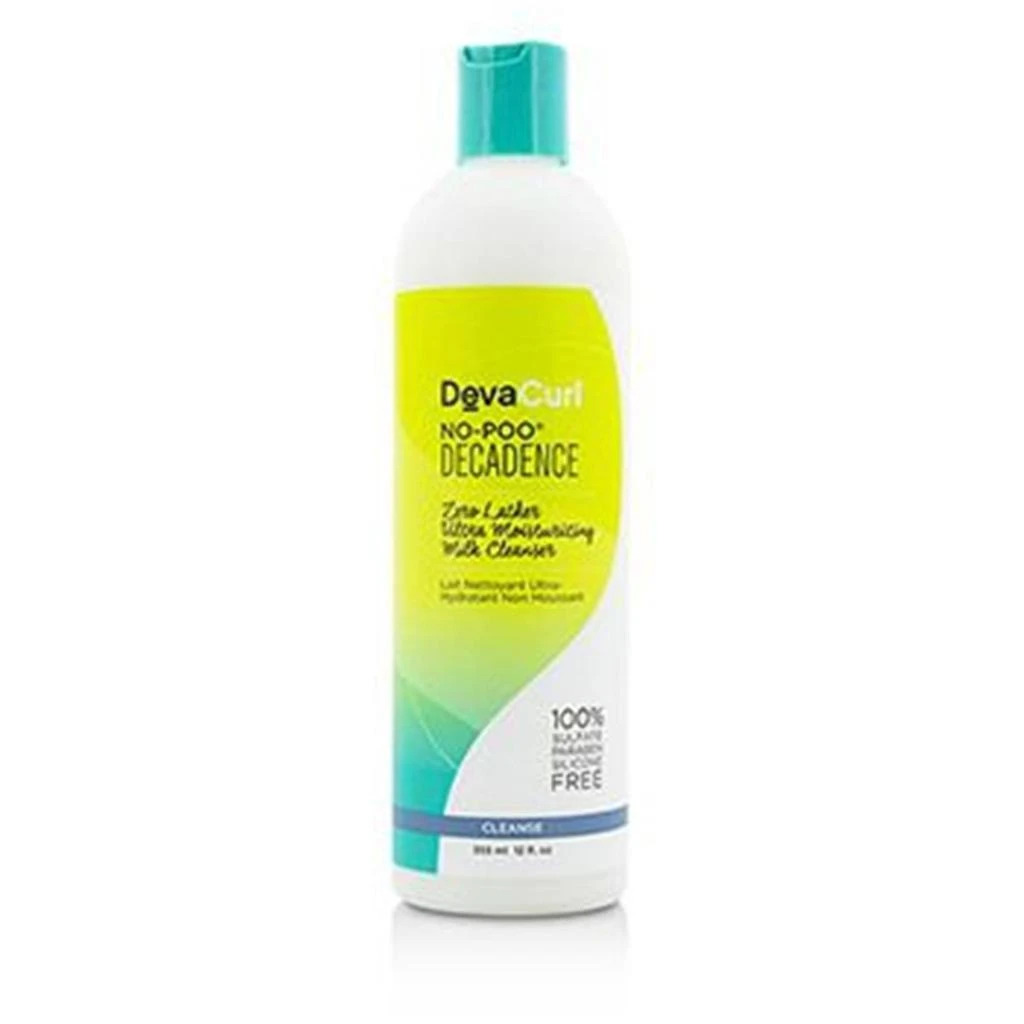 DevaCurl 207150 12 oz No-Poo Decadence, Zero Lather Ultra Moisturizing Milk Cleanser - for Super Curly Hair 1