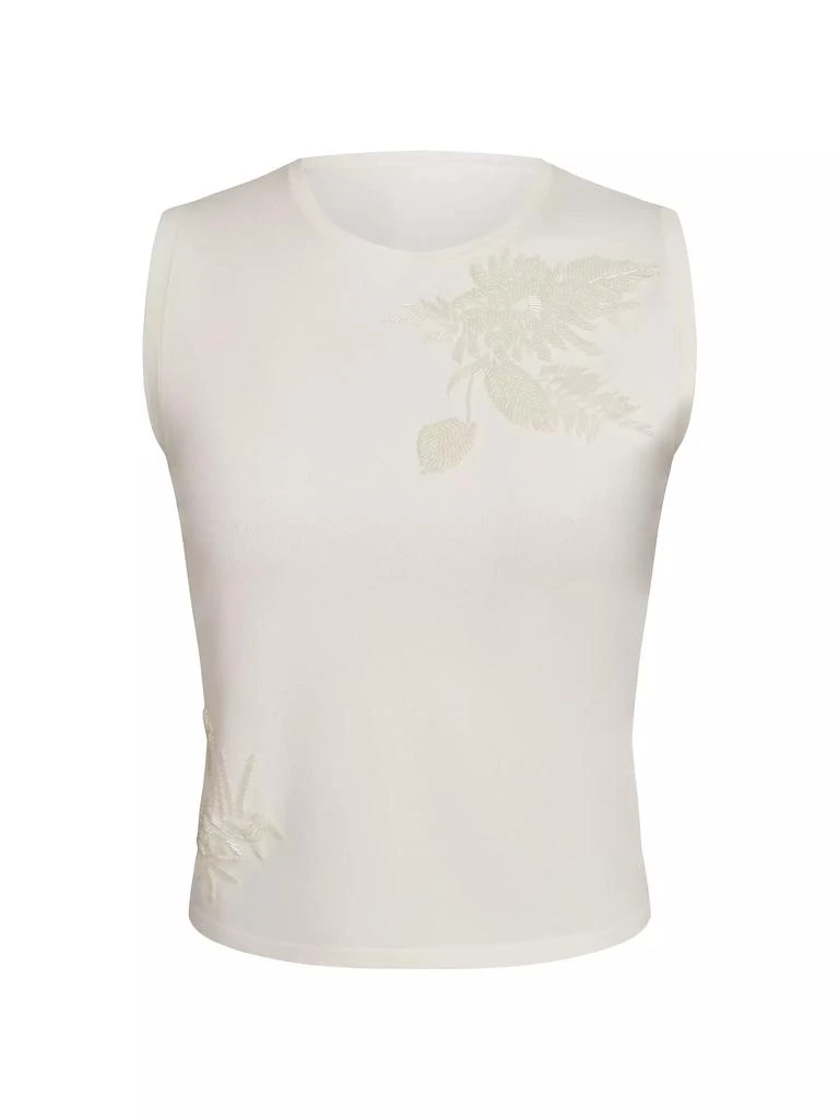 Kay Unger Kathryn Embellished Knit Top 1