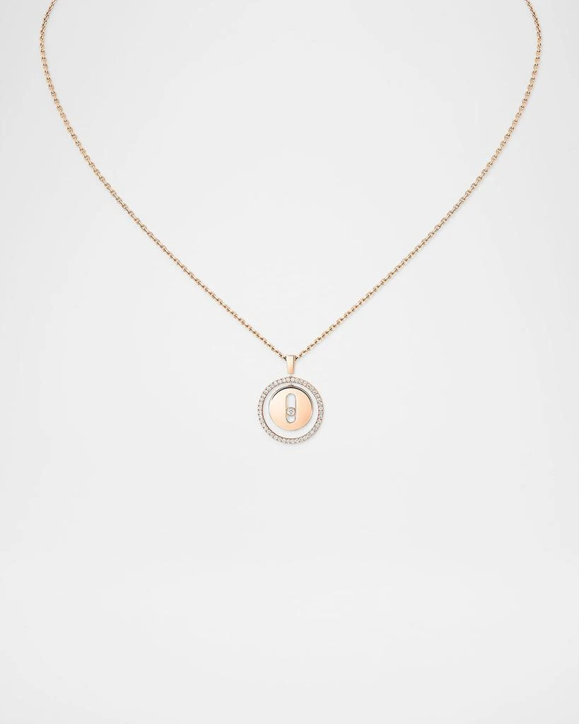 Messika LUCKY MOVE 18K ROSE GOLD DIAMOND NECKLACE 2
