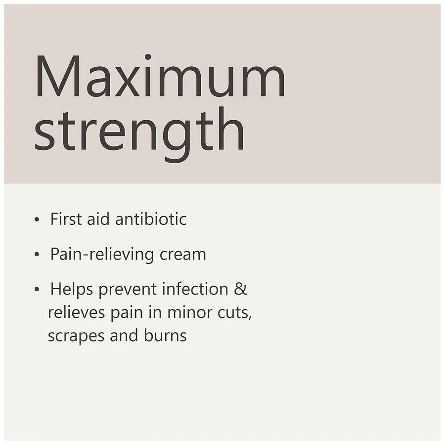 Walgreens Multi-Antibiotic With Pain Relief Cream 6