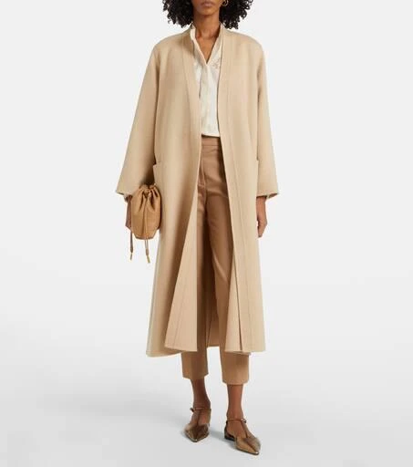 Max Mara Metallic leather ballet flats 3