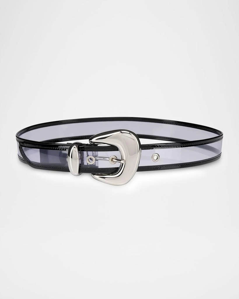 Christian Louboutin Giddy Belt in Embossed Leather - Belts 