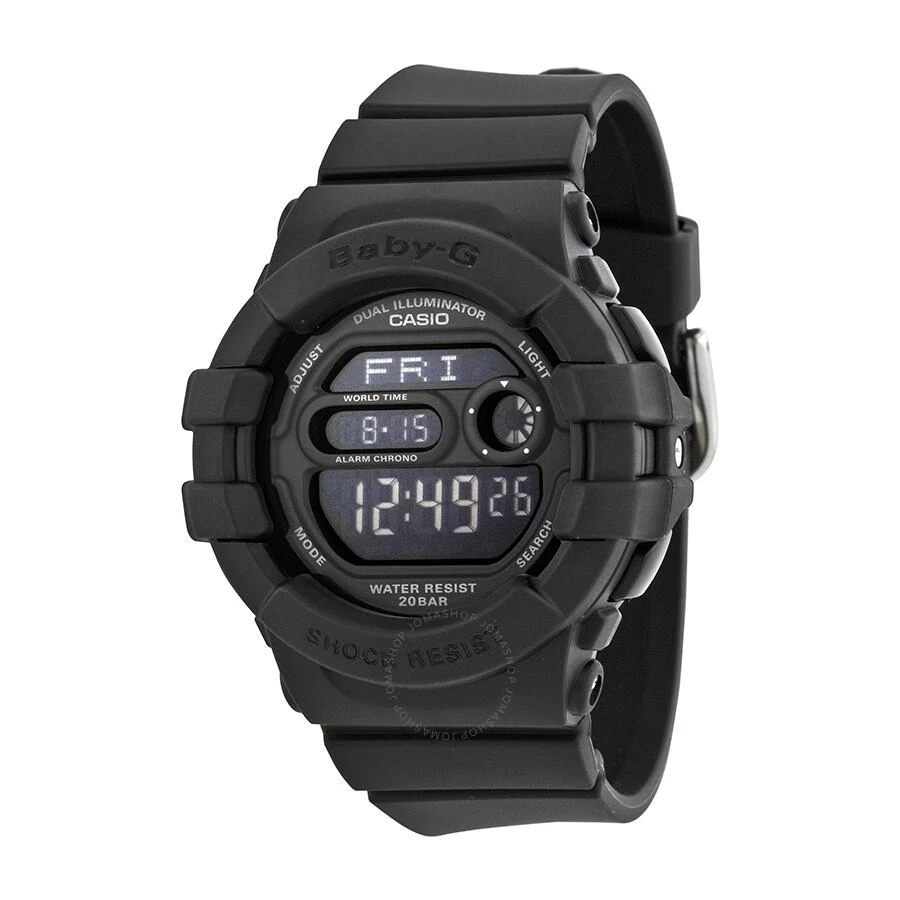Casio Baby G Digital Dial Black Resin Ladies Watch BGD140-1ACR 1