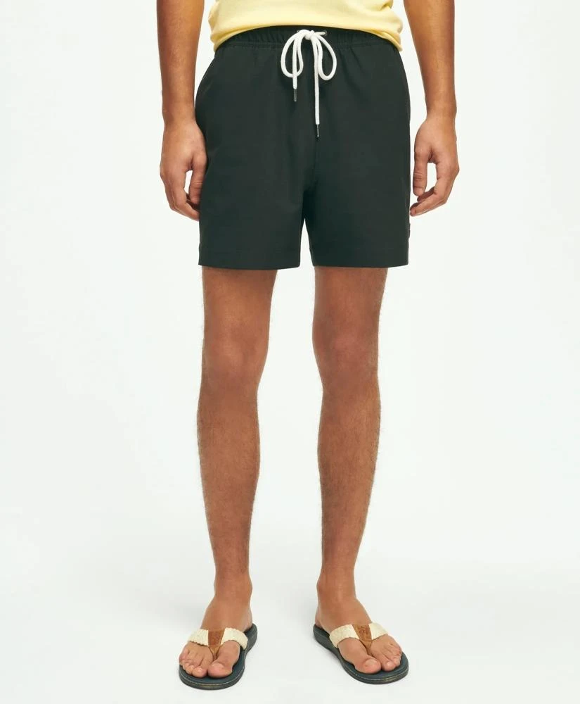 Brooks Brothers 5" Stretch Swim Trunks