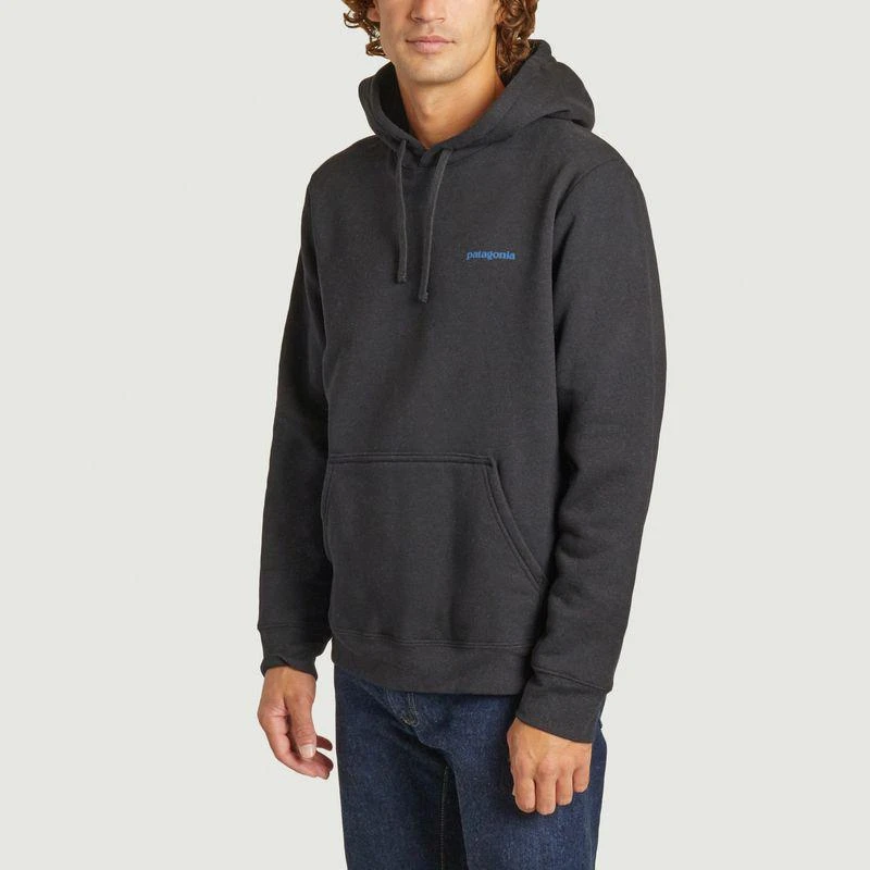 Patagonia Boardshort Logo Uprisal hoodie Ink Black PATAGONIA 2