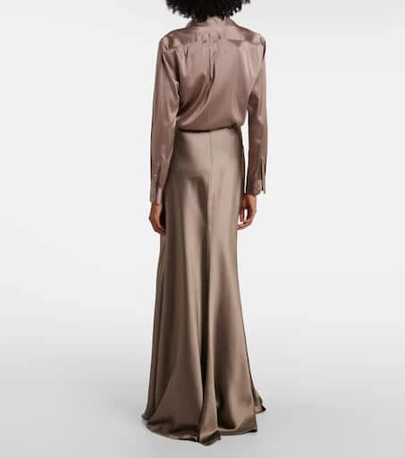 Ralph Lauren Masina satin maxi skirt 3