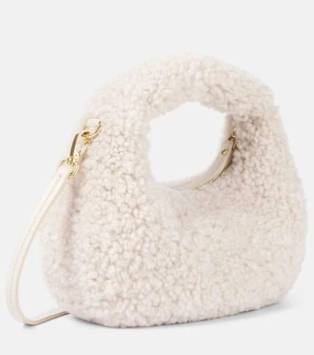 Miu Miu Wander Mini shearling shoulder bag 4