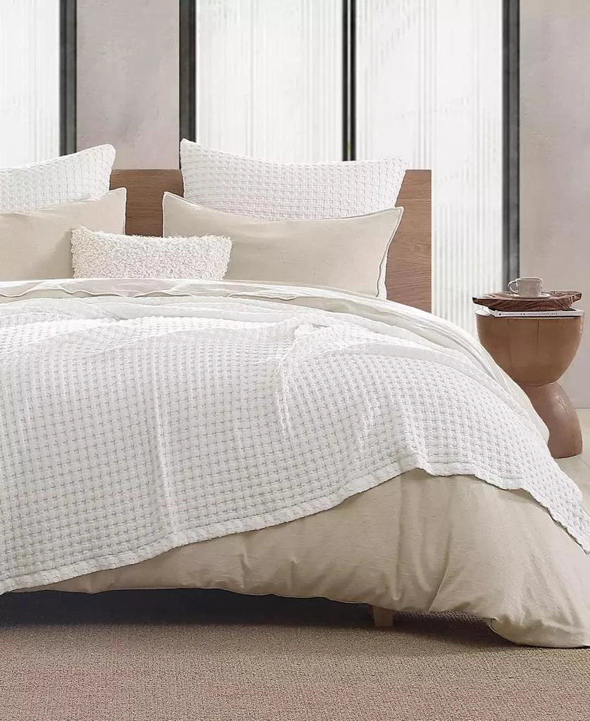 DKNY Pure Cotton Waffle Blanket 5