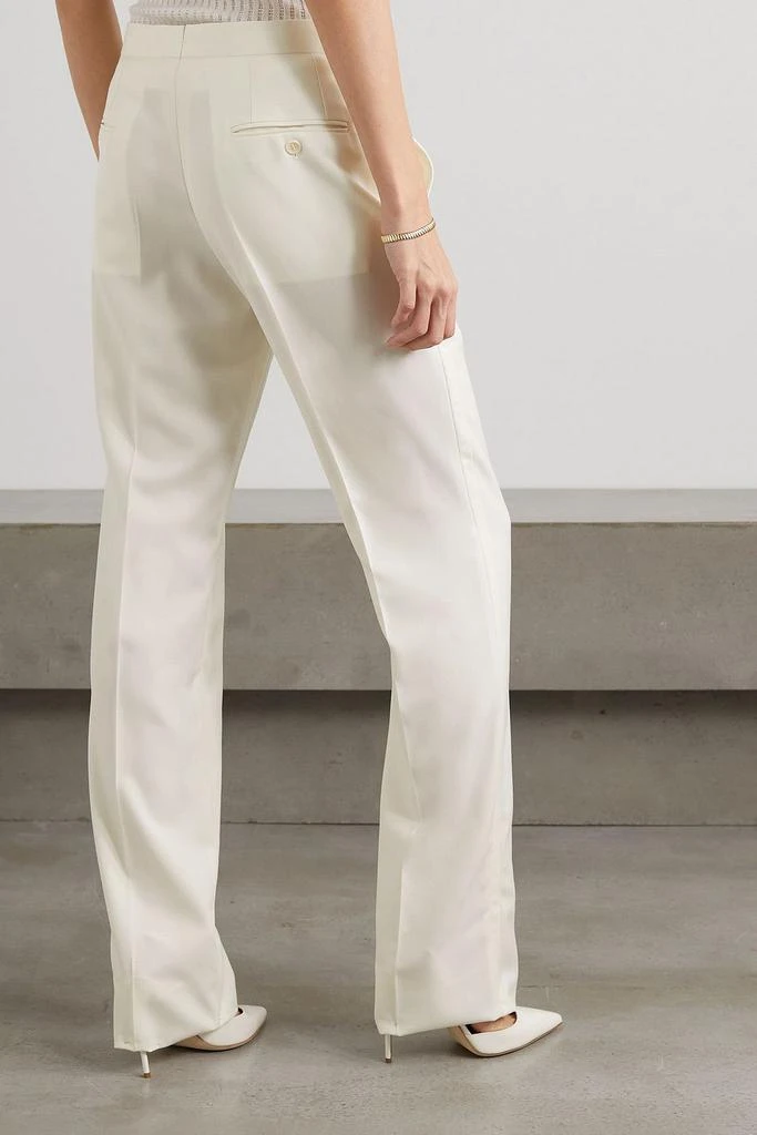 Brioni Barathea wool straight-leg pants 3